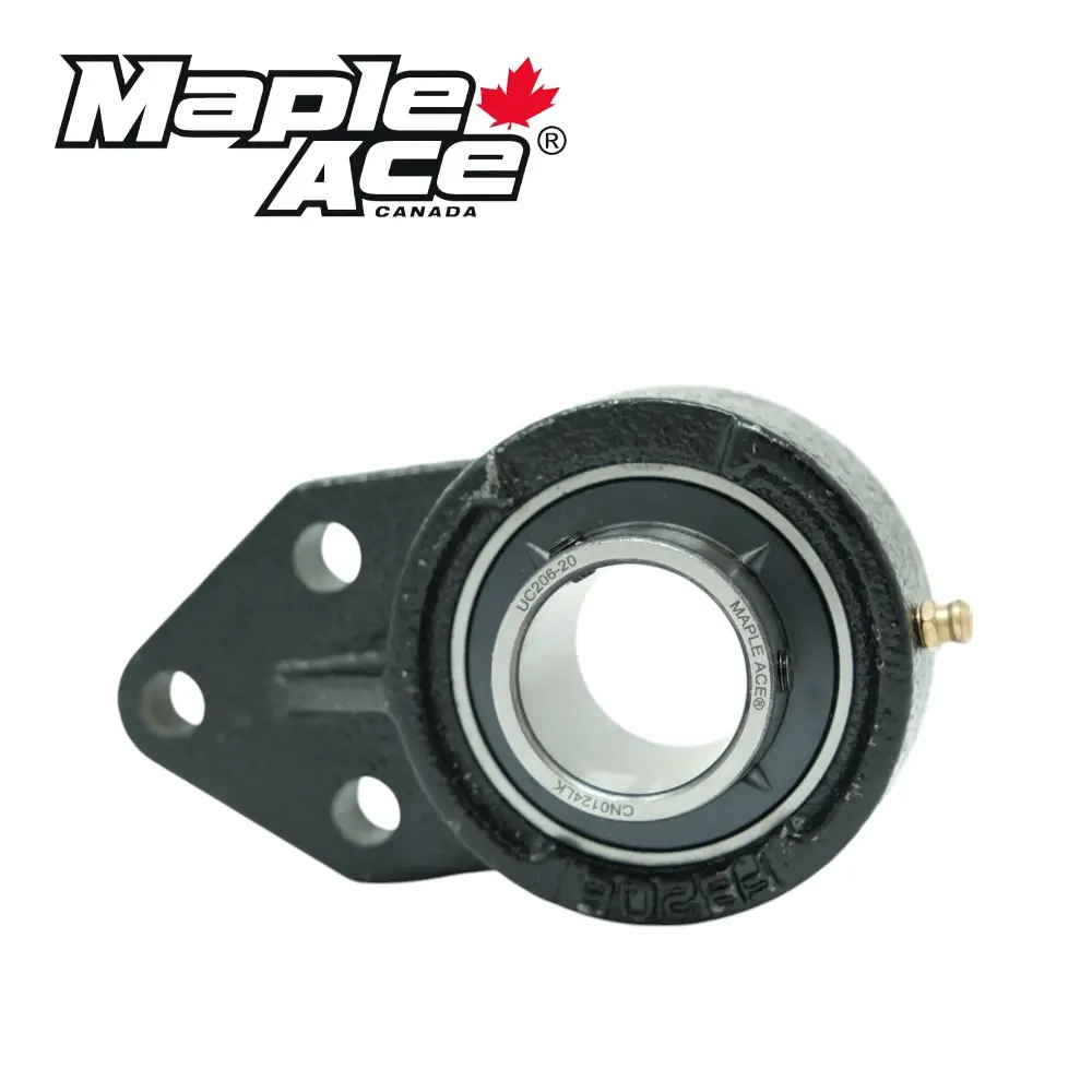 UCFB201-8 Flange Bracket Bearing 1/2" Bore, 3-Bolt Self-Aligning