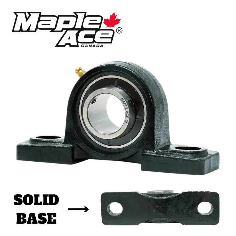 UCP205-16 Go-Kart Racing Pillow Block Bearing 1" Bore, 2-Bolt, Self-Aligning