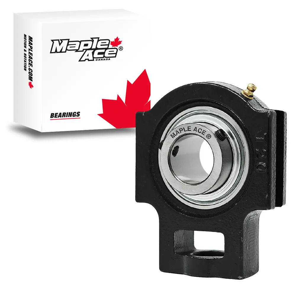 UCT206-19 Take-up Bearing 1-3/16" Bore, Self-Aligning, 3 Lips Seal