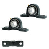 UCP204-12 Pillow Block Bearing 3/4in Bore, 2-Bolt, Self-Aligning, Solid Base