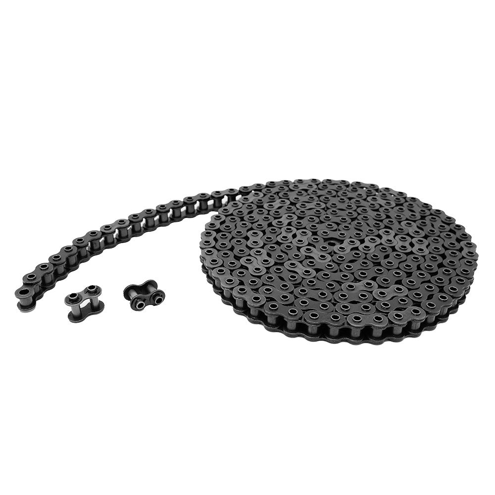 40HP Hollow Pin Roller Chain 1/2in Pitch 10 Feet plus 2 Connecting Master Links