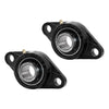 UCFL202-10 Flange Bearing 5/8in Bore, Oval 2-Bolt Self-Aligning, Solid Base
