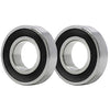 6302-2RS Ball Bearing 15x42x13mm 6302 2RS Rubber Sealed