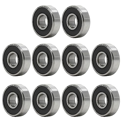R3-2RS Ball Bearing 3/16in x 1/2in x 0196in R3 2RS Rubber Sealed