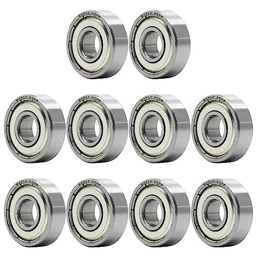 R2-ZZ Ball Bearing 1/8in x 3/8in x 5/32in R2 ZZ Metal Shielded