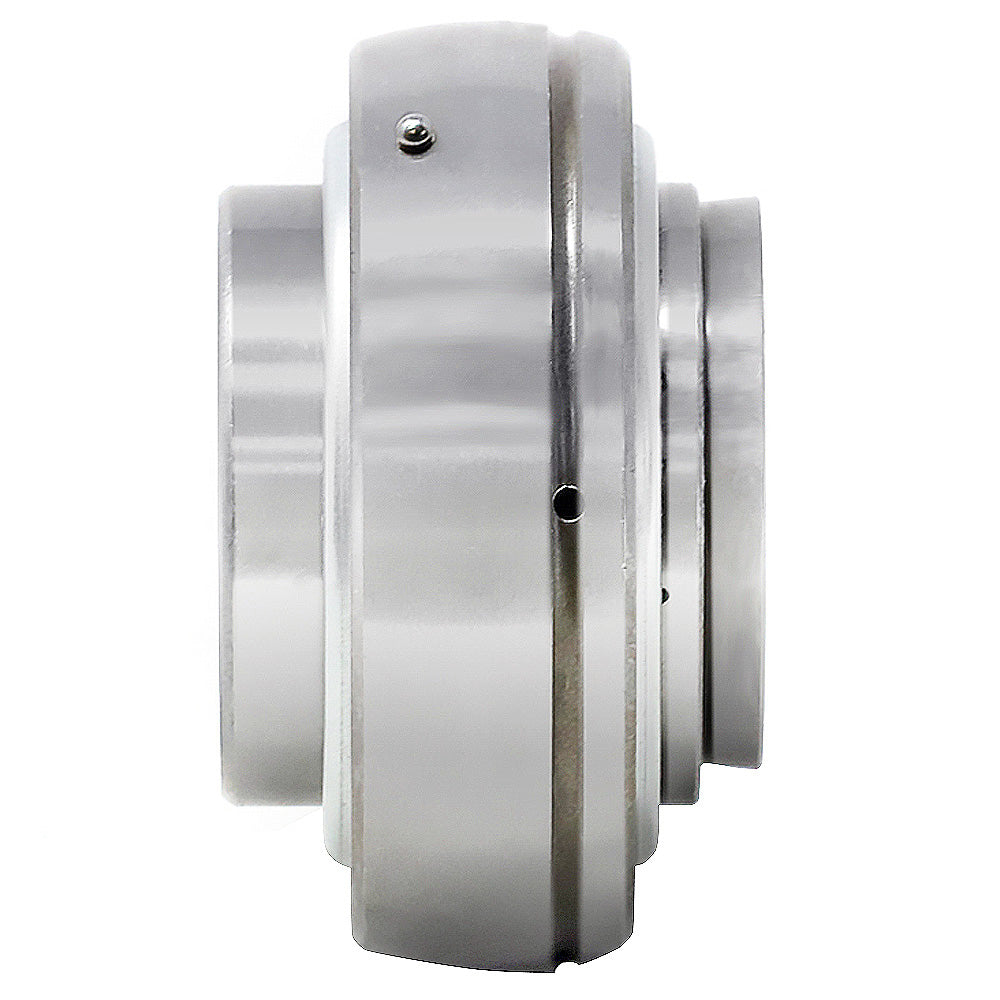 HC207, NA207 Insert Bearing 35mm Bore, Spherical OD, Lock Collar, Lube Hole