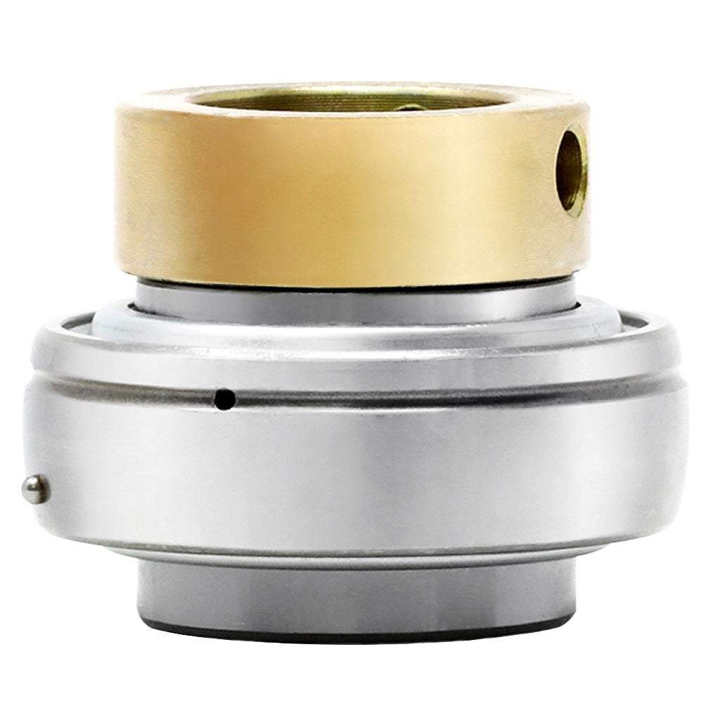 HC207, NA207 Insert Bearing 35mm Bore, Spherical OD, Lock Collar, Lube Hole