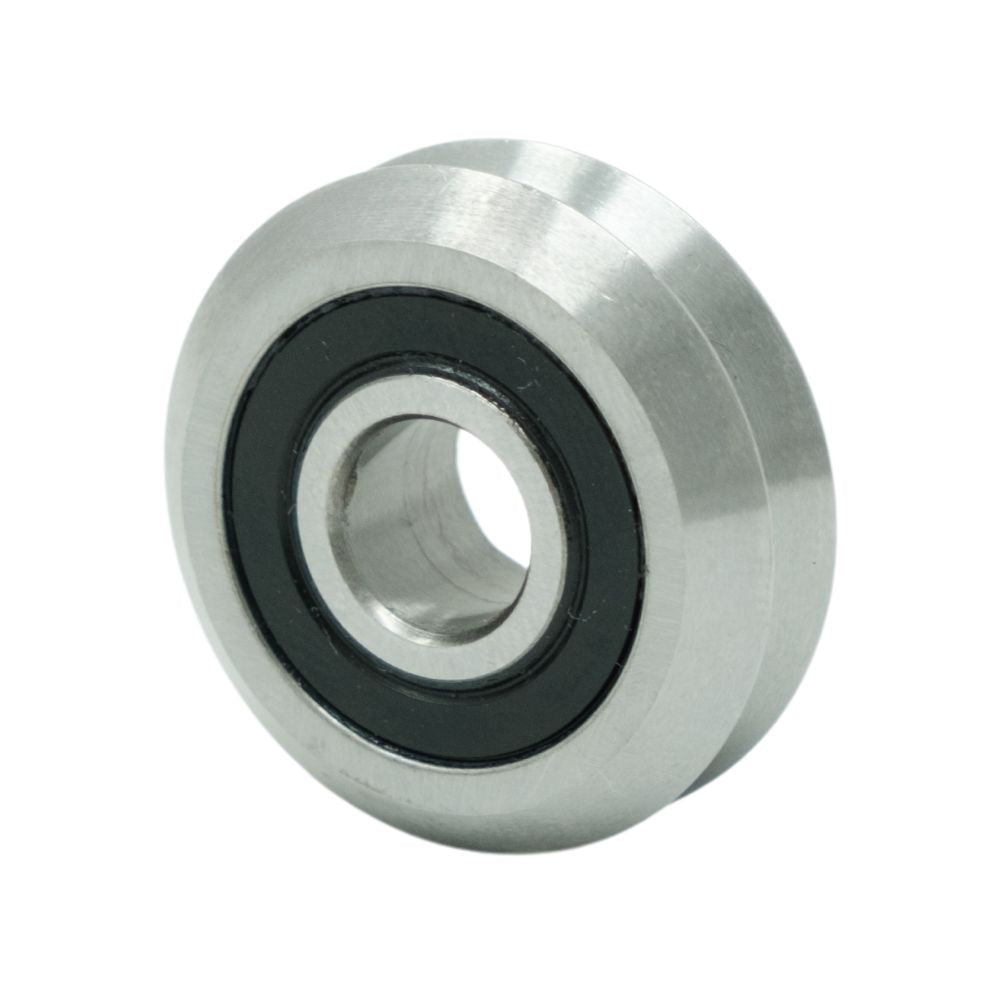 RM2-2RS V W Groove Guide Ball Bearing CNC 3/8inx1.21inx0.437in