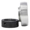 SA207 Insert Bearing 35mm Bore, Spherical OD Eccentric Lock Collar, No Lube Hole