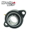 SBLF206-18 Flange Bearing 1-1/8in Bore, 2-Bolt, Self-Aligning