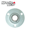 SBPF204-12 Pressed Steel Housing Round Flanged 3-Bolt with Insert Bearing 3/4in