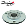 SBPF204-12 Pressed Steel Housing Round Flanged 3-Bolt with Insert Bearing 3/4in