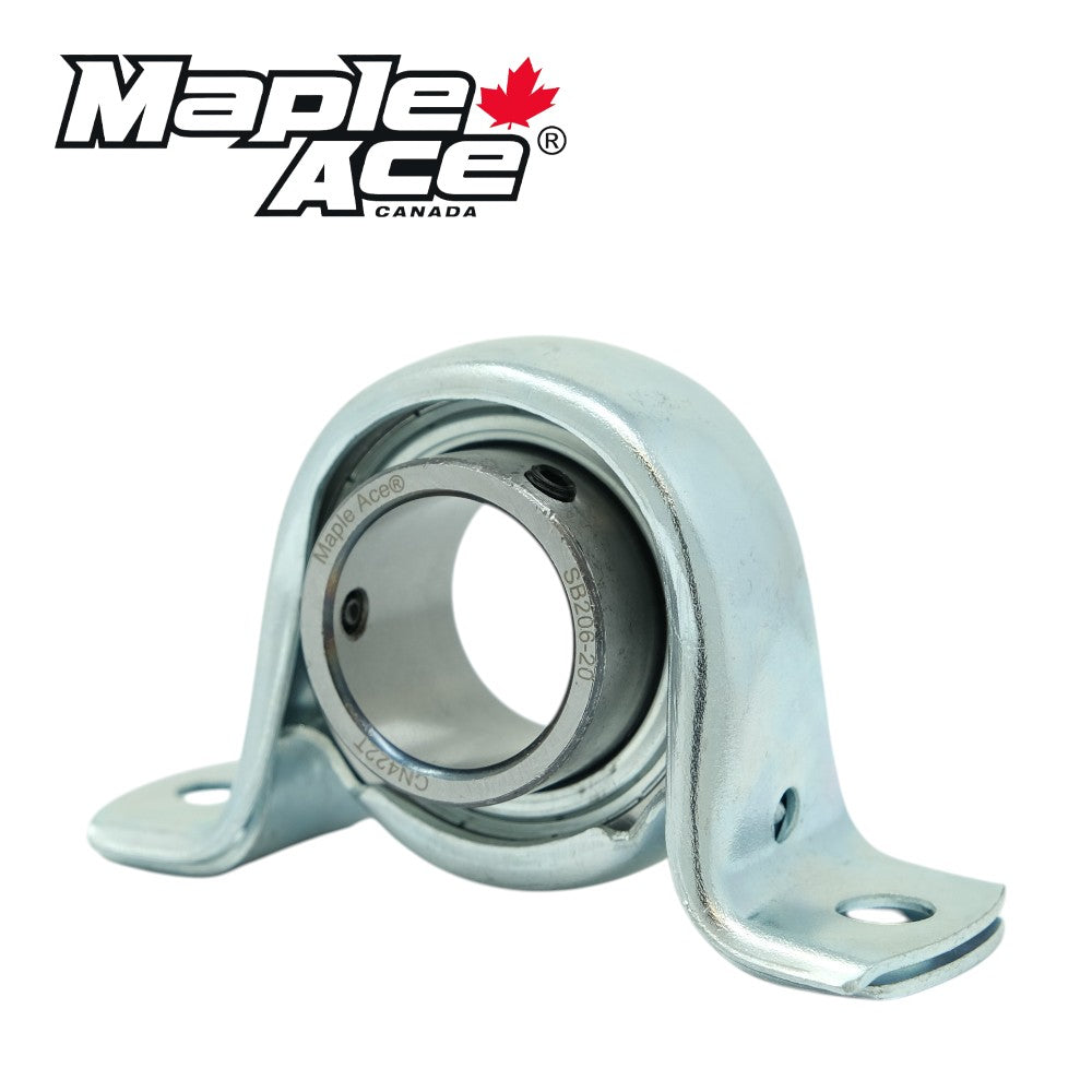 SBPP205 Pillow Block Pressed Steel Housings 2-Bolt with Insert Bearings 25mm