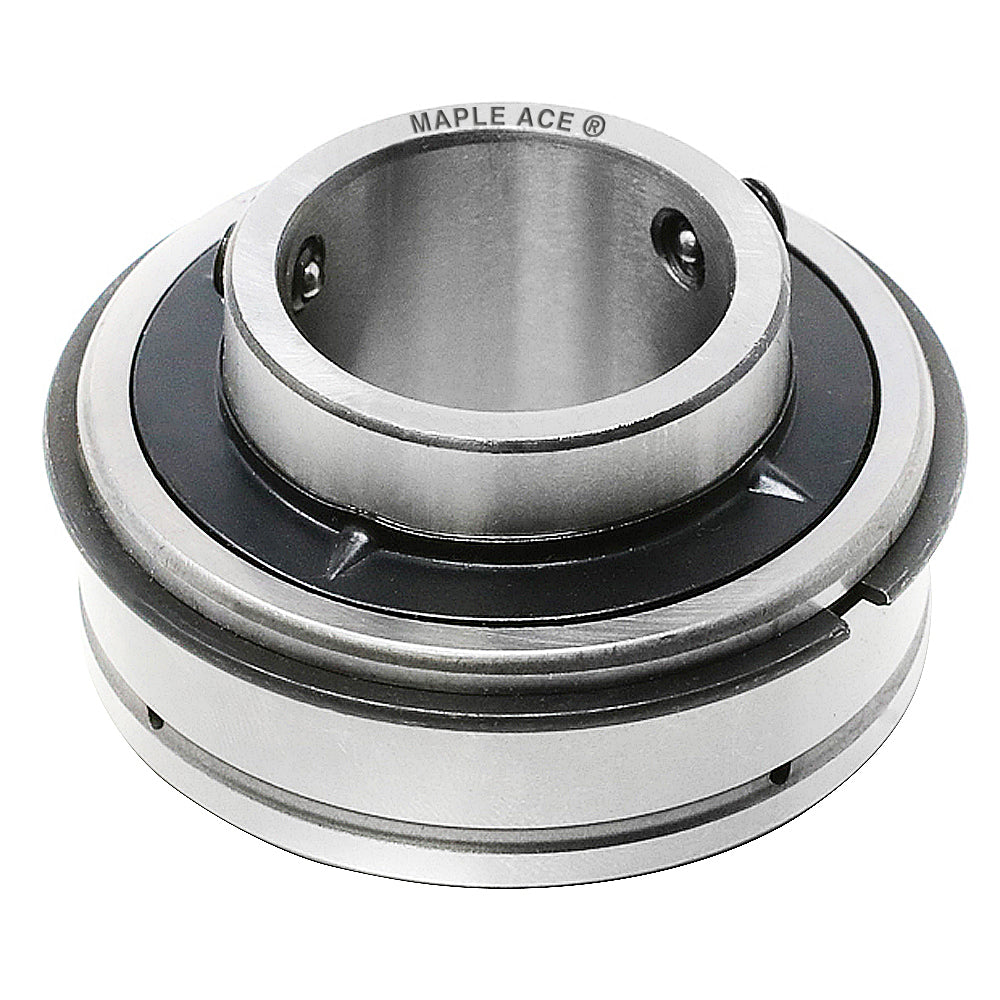 SER208-24, ER24 Insert Bearing 1-1/2in Bore, Cylindrical OD with Snap Ring