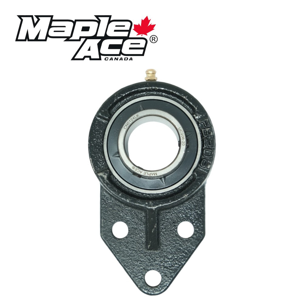UCFB206-20 Flange Bracket Bearing 1-1/4in Bore, 3-Bolt Self-Aligning