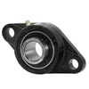 UCFL206-19 Flange Bearing 1-3/16in Bore, Oval 2-Bolt Self-Aligning, Solid Base