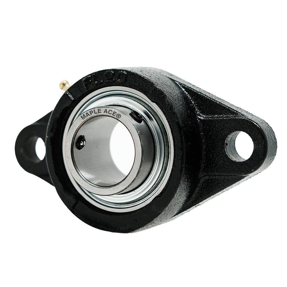 UCFL202-10 R3 Triple-Lip Seal Flange Bearing 5/8in Bore 2-Bolt Solid