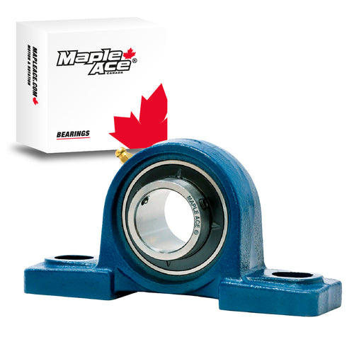 UCP202 Pillow Block Bearing 15mm Bore, 2-Bolt, Self-Aligning