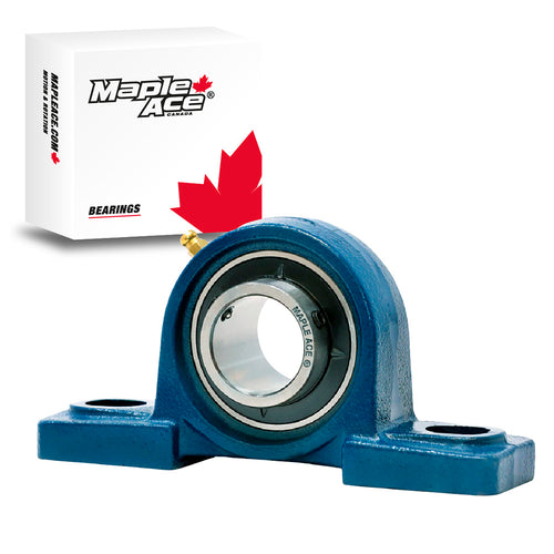 UCP207-20 Pillow Block Bearing 1-1/4in Bore 2-Bolt Solid