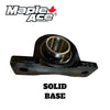 UCP209-28 Pillow Block Bearing 1-3/4in Bore, 2-Bolt, Self-Aligning, Solid Base