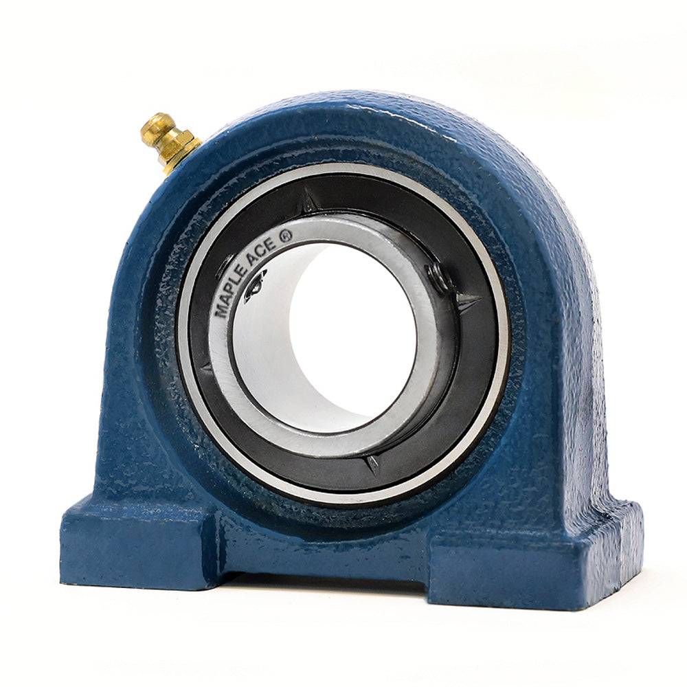 UCPA205-16 Tapped Base Pillow Block Bearing 1in Bore, Self-Aligning