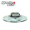 UCPF204-12 Pressed Steel Housing Round Flanged 3-Bolt with Insert Bearing 3/4in