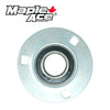 UCPF204-12 Pressed Steel Housing Round Flanged 3-Bolt with Insert Bearing 3/4in