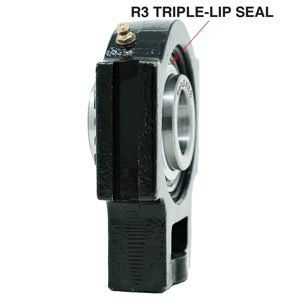 UCT208-24 Take-up Bearing 1-1/2in Bore, Self-Aligning, 3 Lips Seal